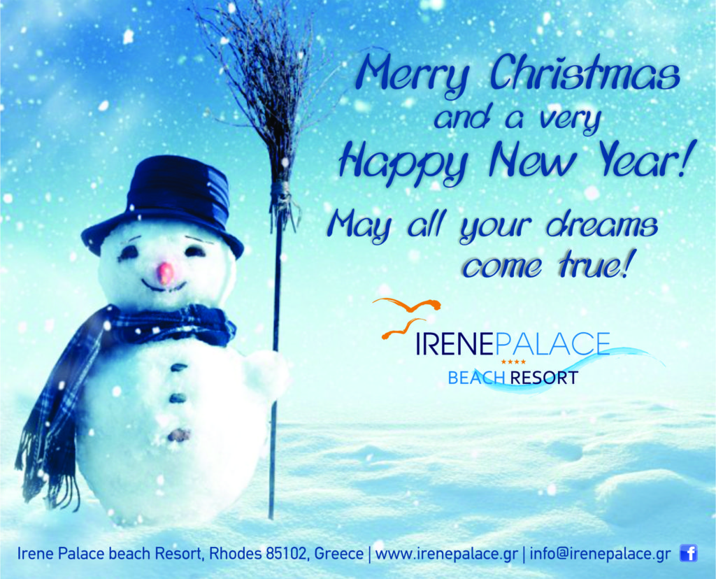 Happy Holidays - Irene Palace Beach Resort